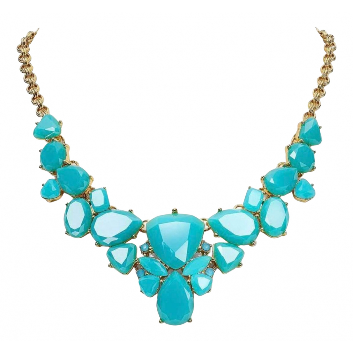 Necklace Kate Spade Turquoise in gold 